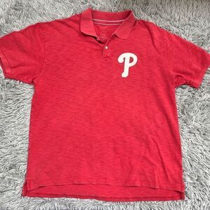 47’ Brand Phillies Polo Shirt, Size XXL